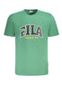 Fila Green Cotton Men T-Shirt Fila