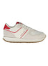 Tommy Hilfiger Red Leather Women Sneaker Tommy Hilfiger