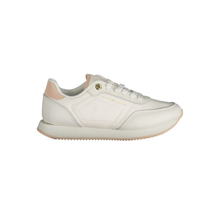 Tommy Hilfiger Bianco Leather Women Sneaker Tommy Hilfiger
