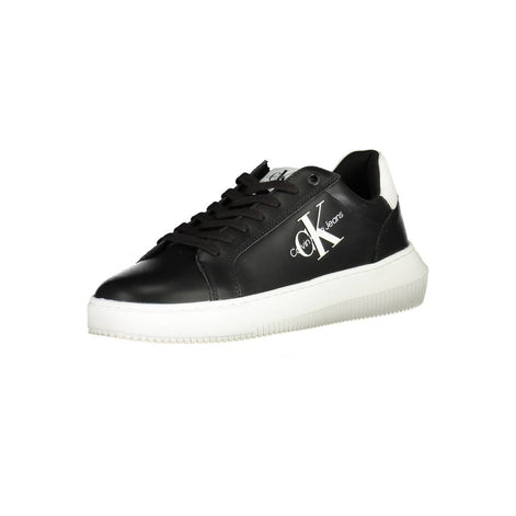 Calvin Klein Black Polyester Athletic Sneakers Calvin Klein