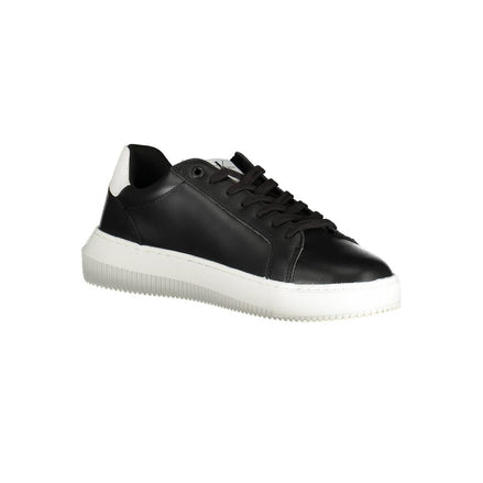 Calvin Klein Black Polyester Athletic Sneakers Calvin Klein