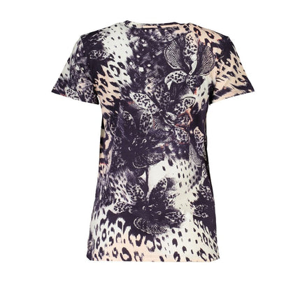 Cavalli Class Pink Cotton Women T-Shirt Cavalli Class