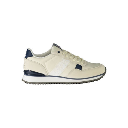 Napapijri White Polyurethane Men Sneaker Napapijri