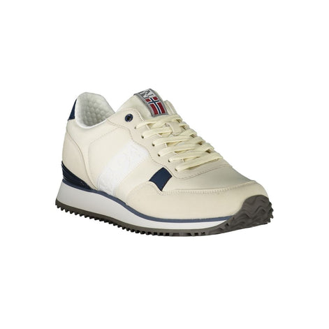 Napapijri White Polyurethane Men Sneaker Napapijri