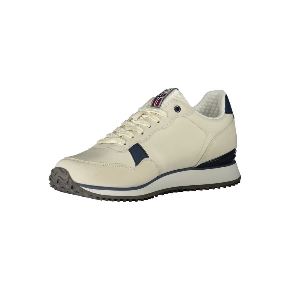 Napapijri White Polyurethane Men Sneaker Napapijri