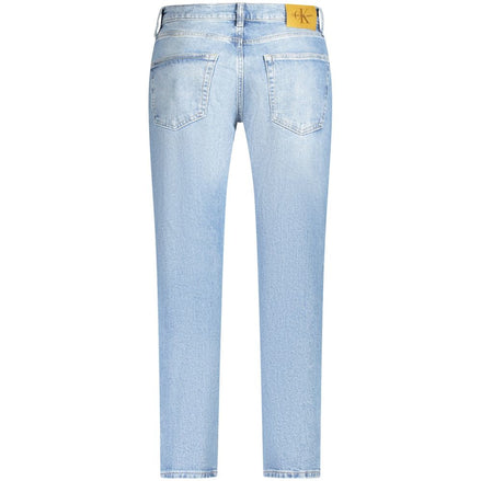 Calvin Klein Blue Cotton Men Jeans Calvin Klein