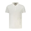 Cavalli Class Bianco Cotton Herren Polo