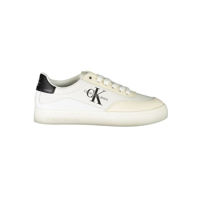Calvin Klein White Polyurethane Women Sneaker Calvin Klein