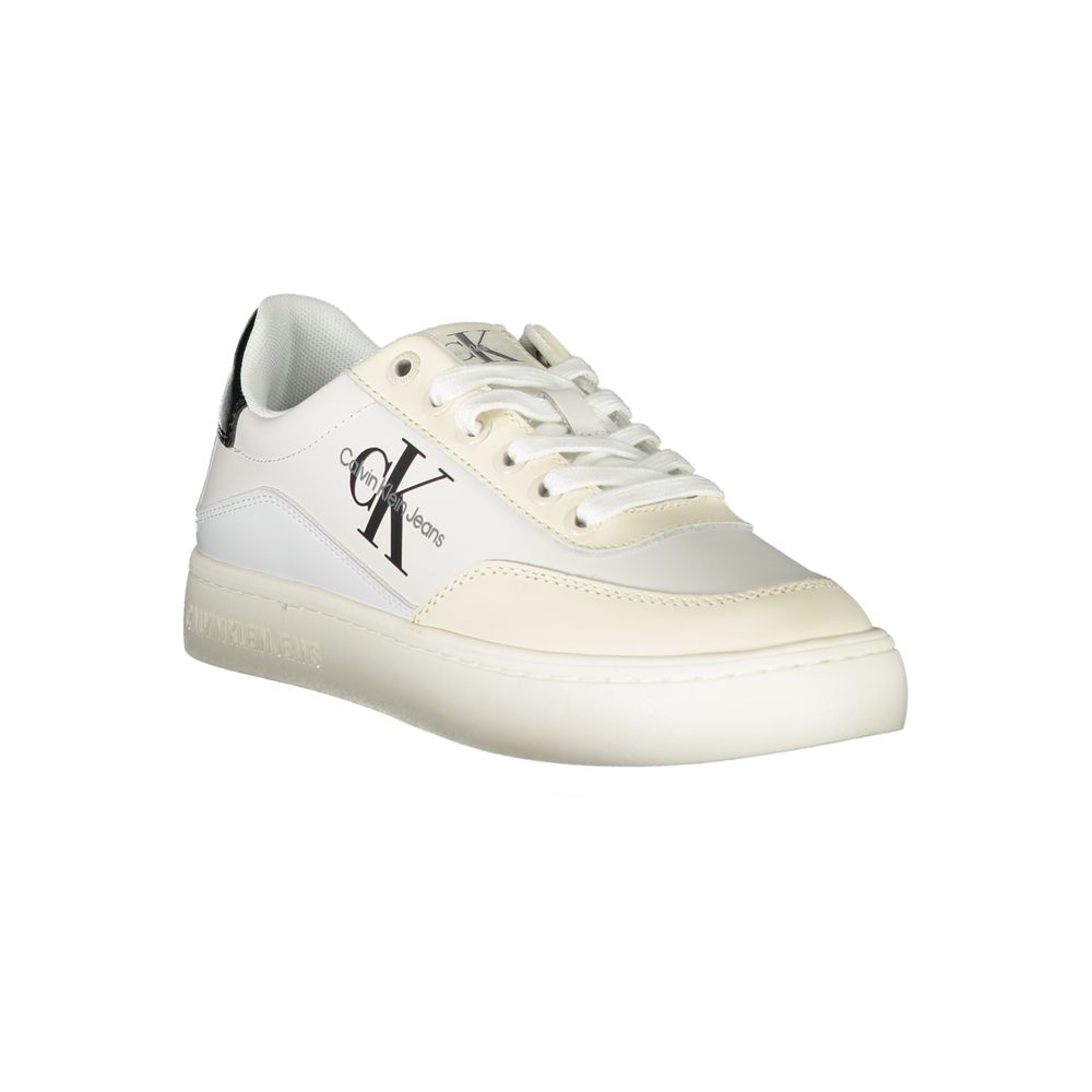 Calvin Klein White Polyurethane Women Sneaker Calvin Klein
