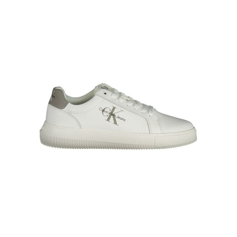 Calvin Klein White Leather Men Sneaker Calvin Klein