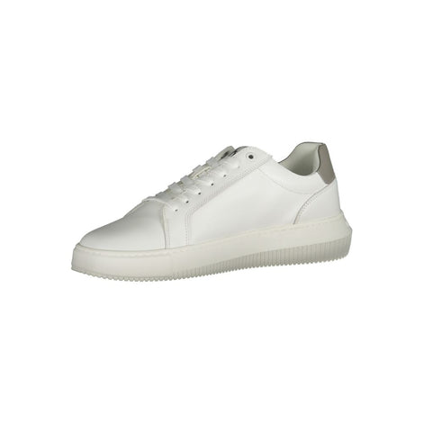 Calvin Klein White Leather Men Sneaker Calvin Klein