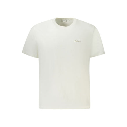 Pepe Jeans Bianco Cotton Men T-Shirt Pepe Jeans