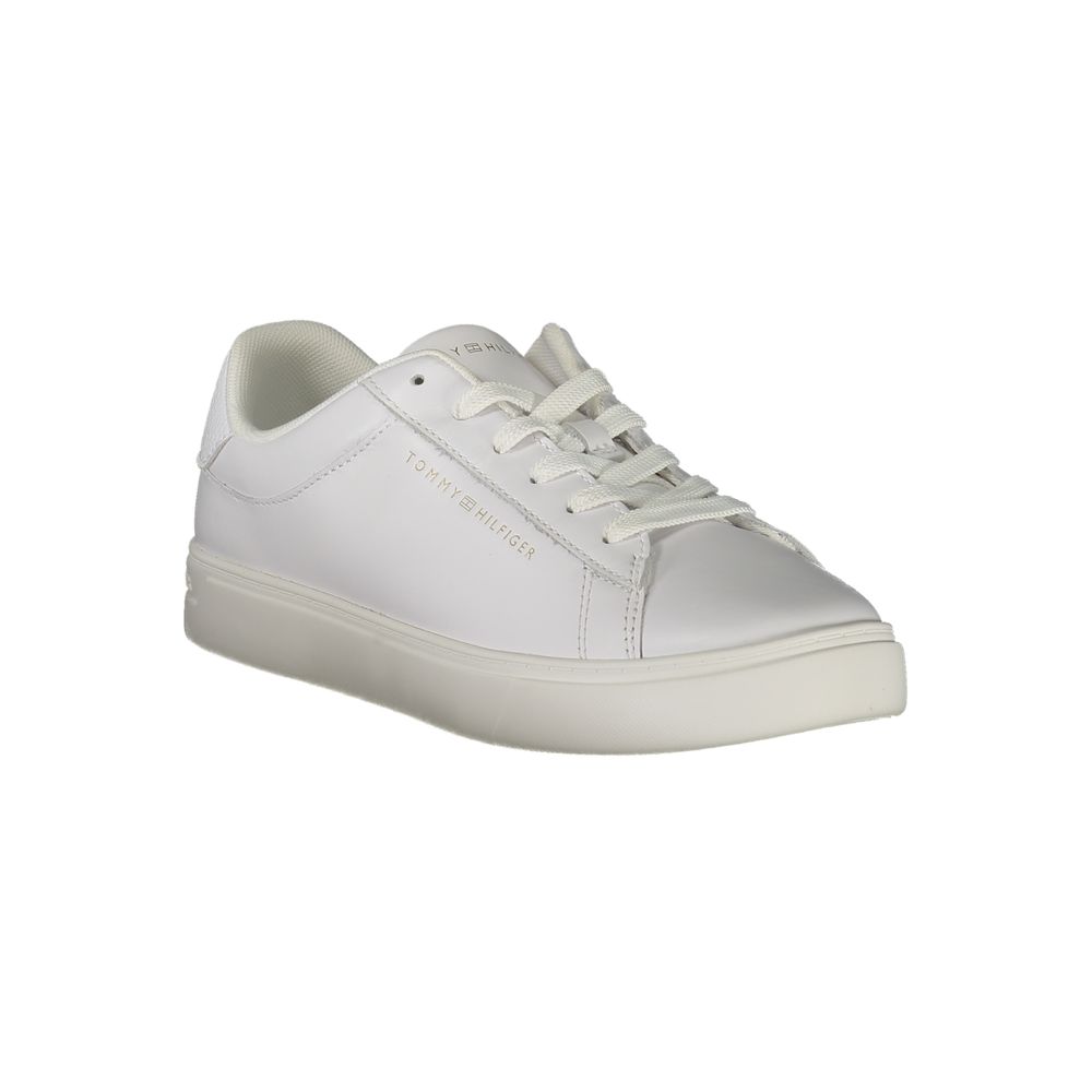 Tommy Hilfiger White Polyethylene Women Sneaker Tommy Hilfiger