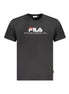 Fila Black Cotton Unisex T-Shirt Fila