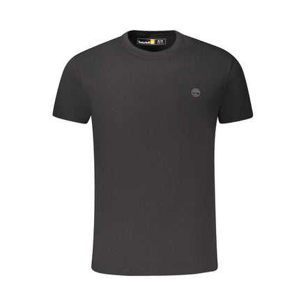 Timberland Black Cotton Men's T-Shirt Timberland
