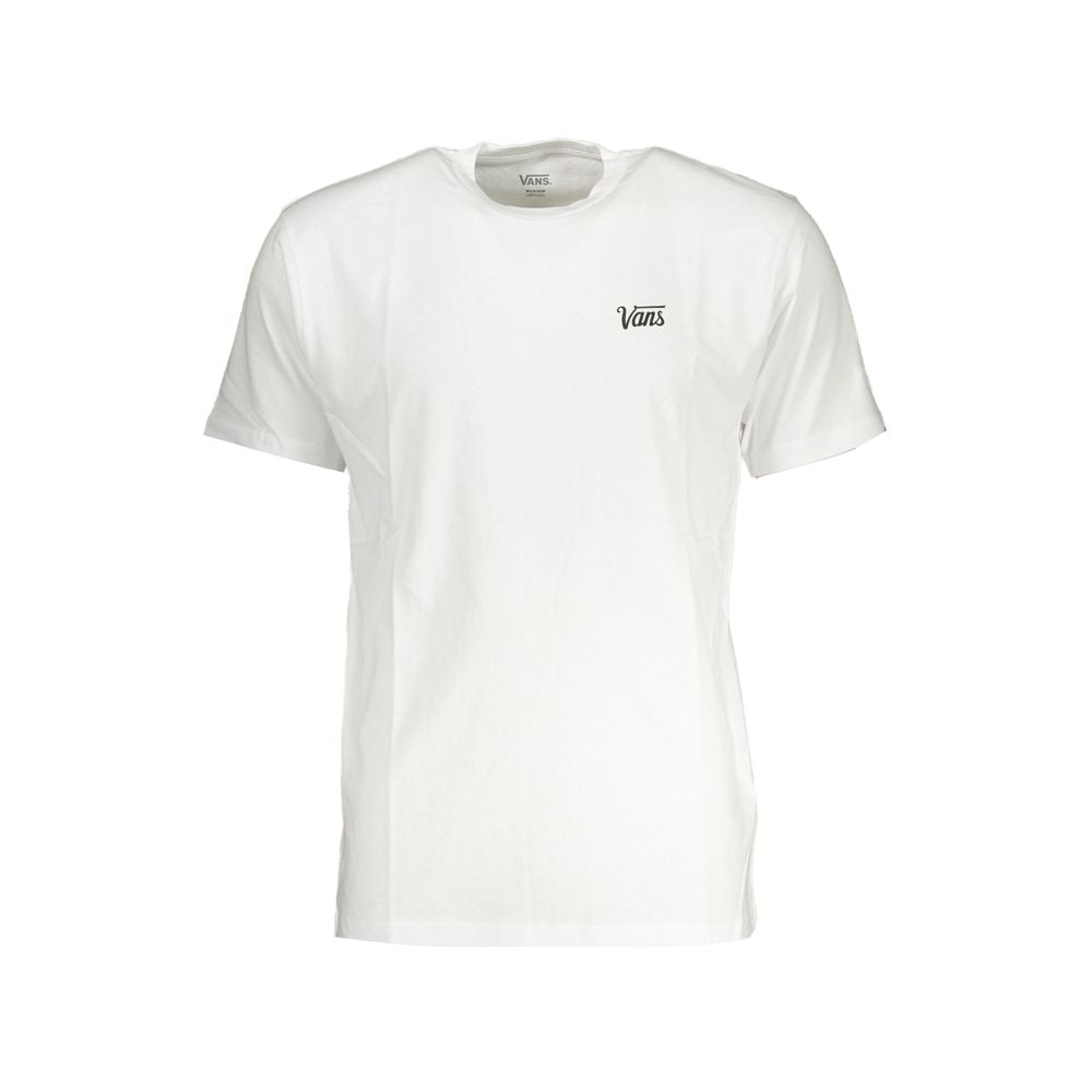 Vans White Cotton Men T-Shirt Vans