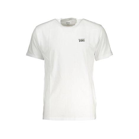 Vans White Cotton Men T-Shirt Vans