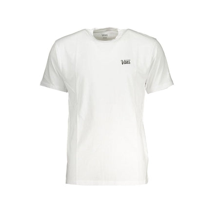 Vans White Cotton Men T-Shirt Vans