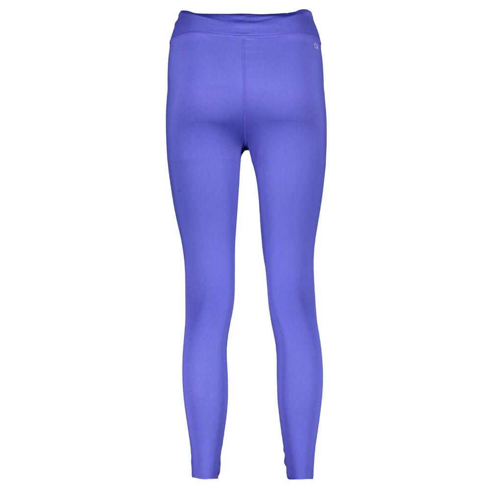 Calvin Klein Blu Poliestere Woman Legging Calvin Klein