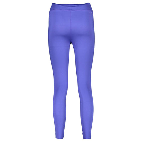 Calvin Klein Blu Poliestere Woman Legging Calvin Klein