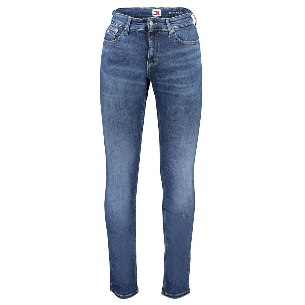 Tommy Hilfiger Blue Cotton Men's Slim Jeans Tommy Hilfiger