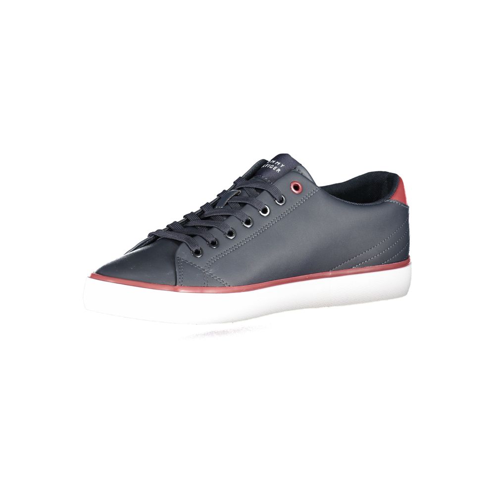 Tommy Hilfiger Blue Polyester Sneaker Tommy Hilfiger