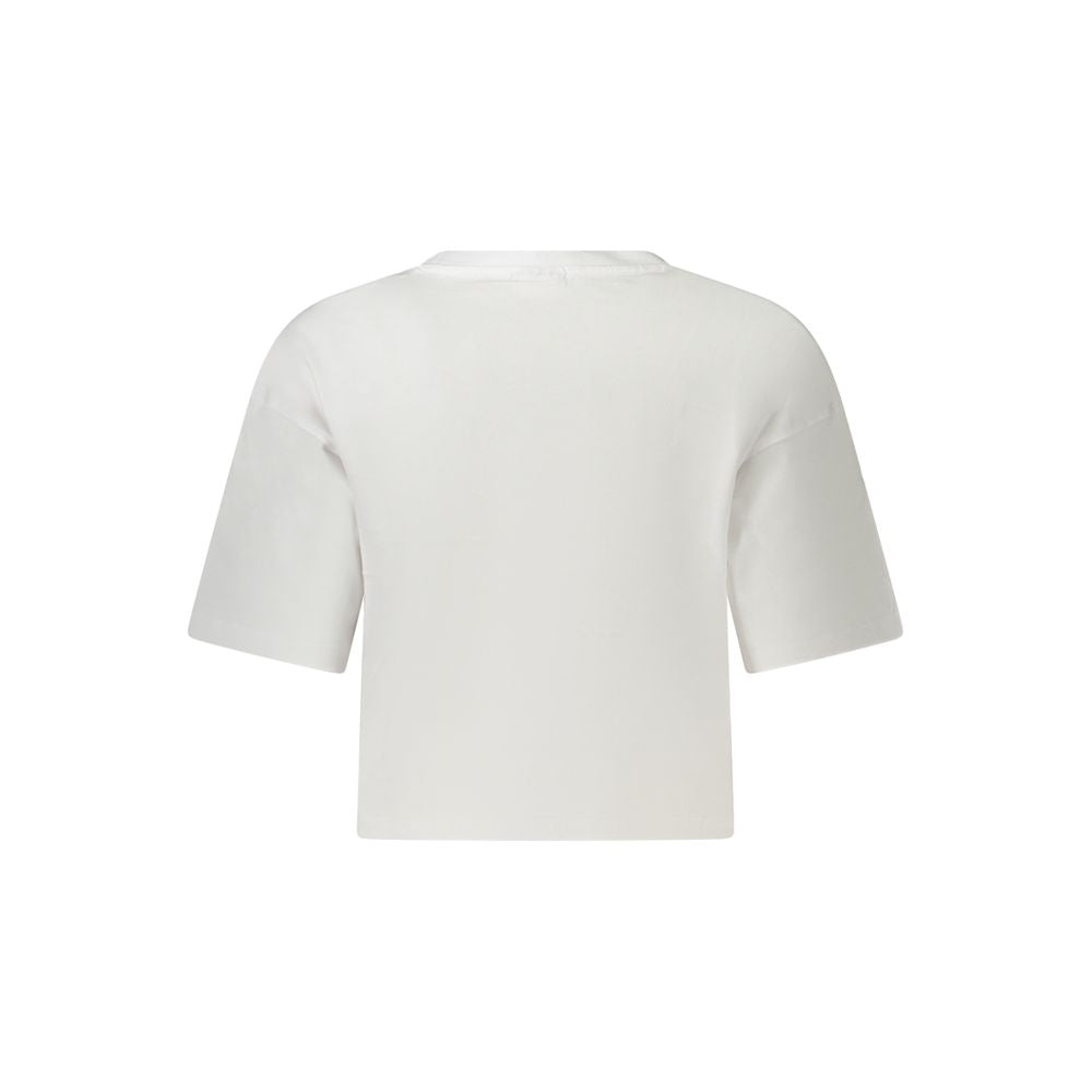 Fila White Cotton Women T-Shirt Fila