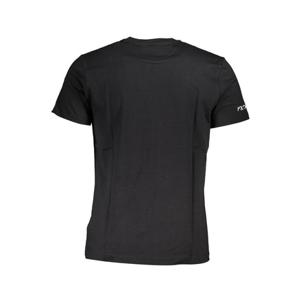 La Martina Black Cotton Men's T-Shirt La Martina