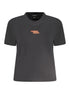 Calvin Klein Black Cotton Women T-Shirt Calvin Klein