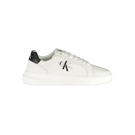 Calvin Klein White Polyester Athletic Sneakers Calvin Klein