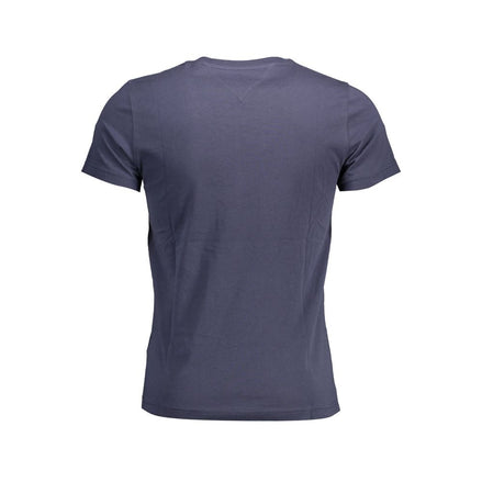 Tommy Hilfiger Blue Organic Cotton Men T-Shirt Tommy Hilfiger