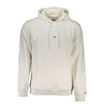 Tommy Hilfiger White Cotton Men Sweater Tommy Hilfiger