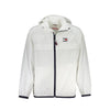 Tommy Hilfiger White Nylon Men's Waterproof Jacket Tommy Hilfiger