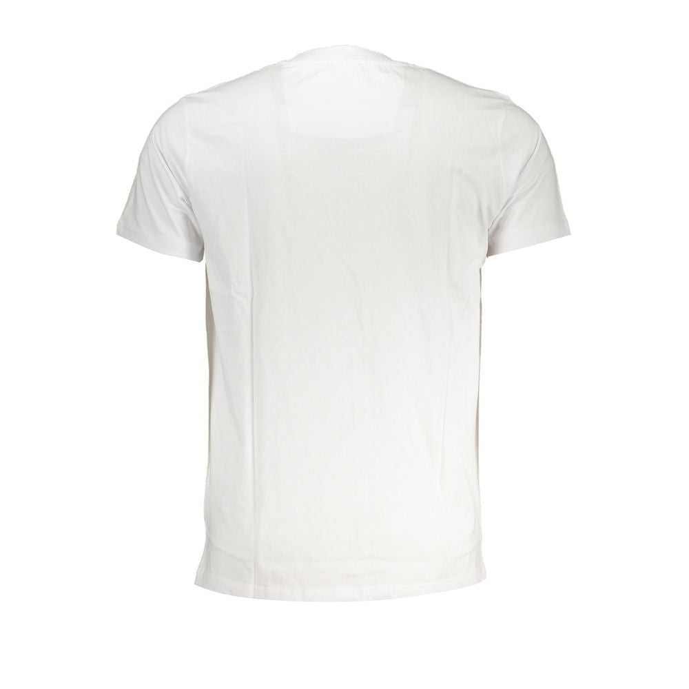 T-shirt homme Cavalli Class Bianco en coton