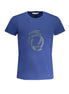 Trussardi Blue Cotton T-Shirt Trussardi