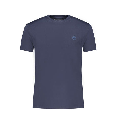 Timberland Blue Cotton Men's Slim-Fit T-Shirt Timberland