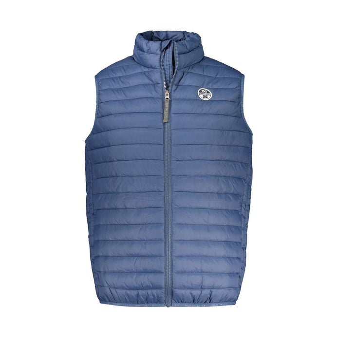 North Sails Blue Polyamide Men Jacket North Sails
