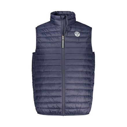 North Sails Blue Polyamide Men Jacket North Sails