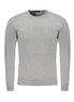 Cavalli Class Grigio Viscosa Men's Sweater Cavalli Class
