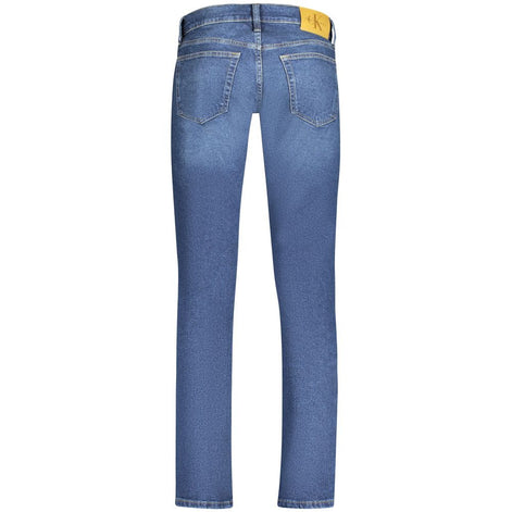 Calvin Klein Blue Cotton Men Jeans Calvin Klein