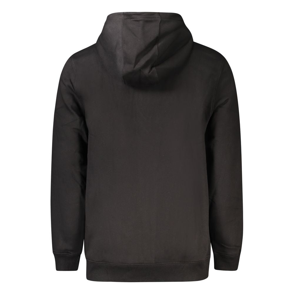 Tommy Hilfiger Black Cotton Men's Hoodie Sweatshirt Tommy Hilfiger