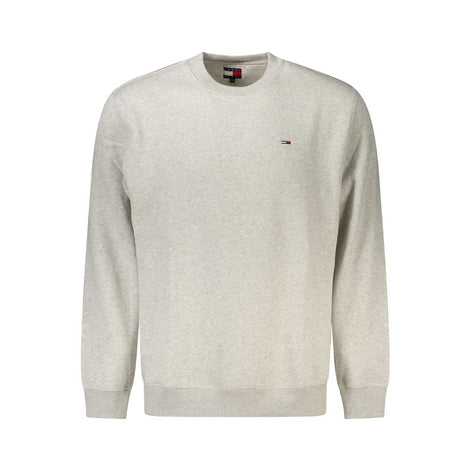 Tommy Hilfiger Grigio Cotton Men's Sweatshirt Tommy Hilfiger