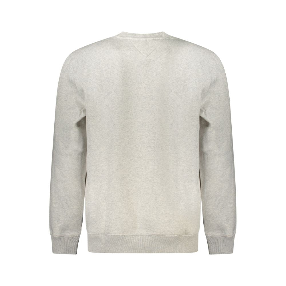 Tommy Hilfiger Grigio Cotton Men's Sweatshirt Tommy Hilfiger