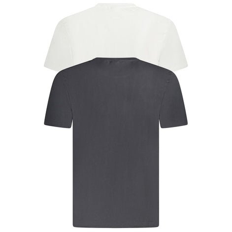 Fila White Cotton Men T-Shirt Fila