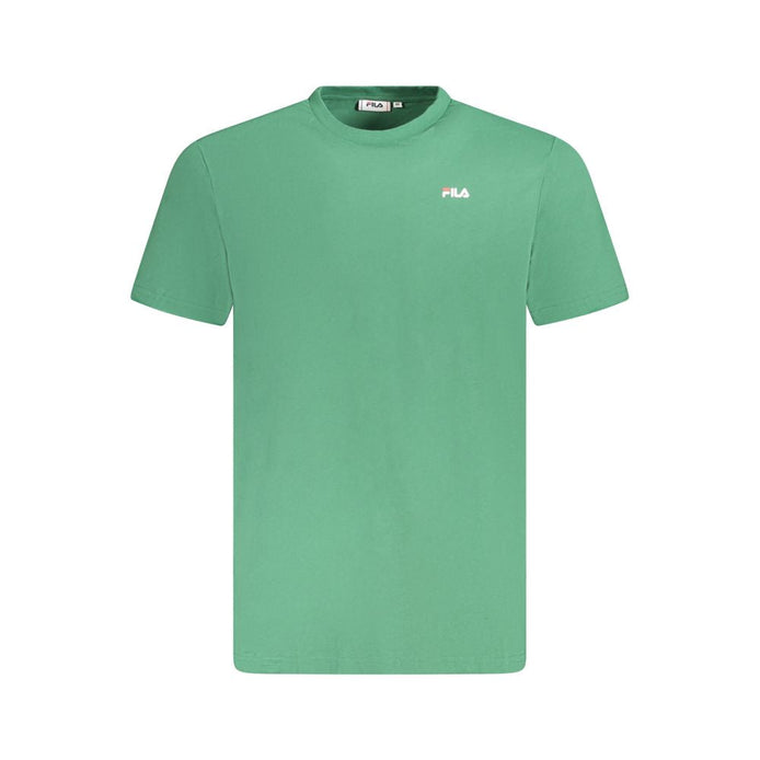 Fila Green Cotton Men T-Shirt Fila