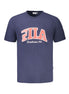 Fila Blue Cotton Men T-Shirt Fila
