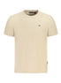 Napapijri Beige Cotton Mens T-Shirt Napapijri