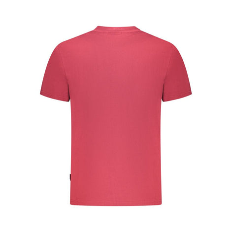 Napapijri Rosso Cotton Men's T-Shirt Napapijri