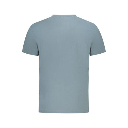 Napapijri Grigio Cotton Men T-Shirt Napapijri