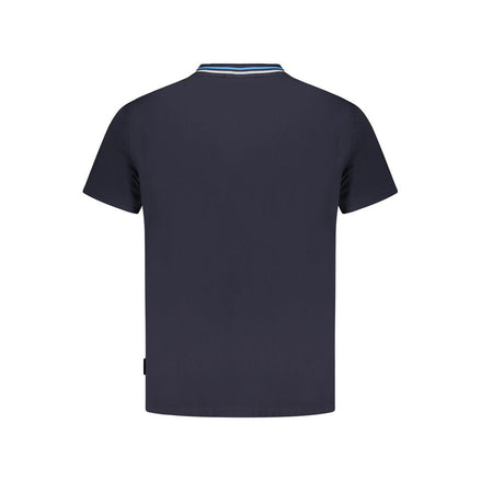Napapijri Blu Organic Cotton Men's T-Shirt Napapijri